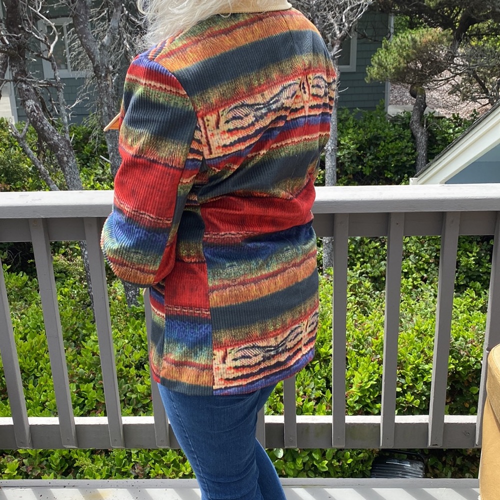 Multi colored, fun jacket - Picture 5 of 6